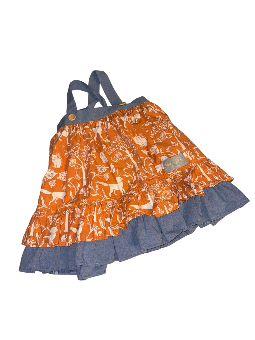 Girls ruffle top